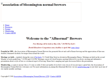 Tablet Screenshot of abnormalbrewers.org
